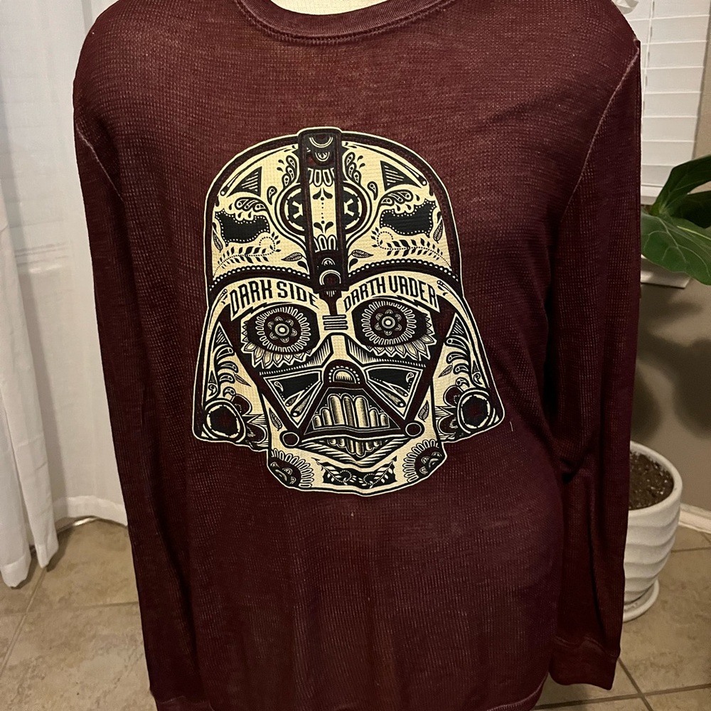 Star wars long sleeve-Maroon